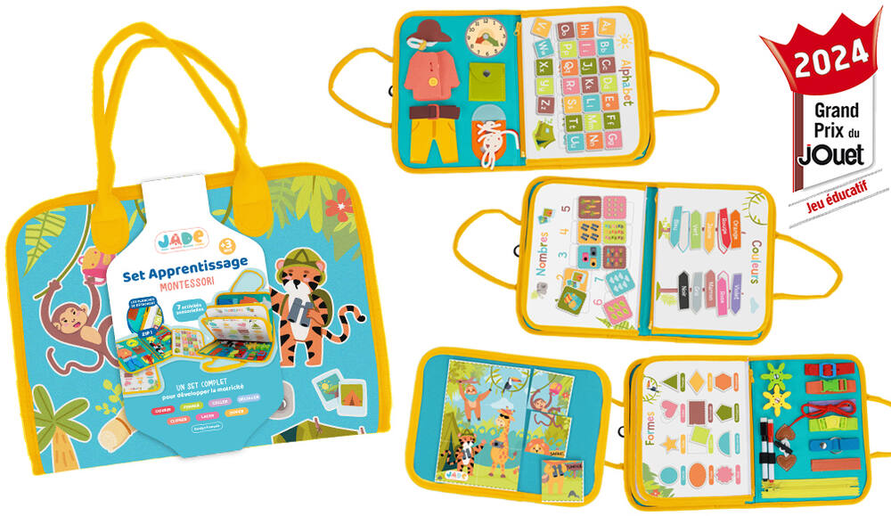 JADE - MONTESSORI - POCHETTE SET D'APPRENTISSAGE