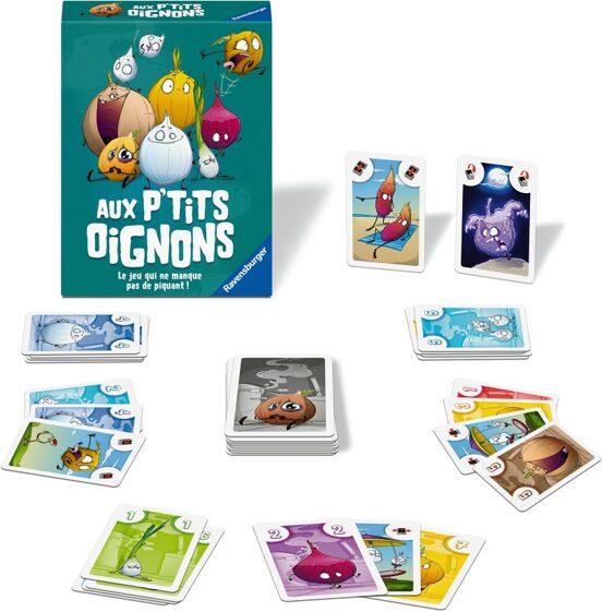 Jeux de société cartes Aux p'tits oignons